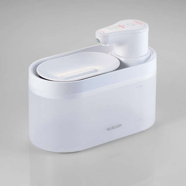 エレコム バッテリー内蔵コードレス サイレントアクア(PET-WD03WH)の商品写真