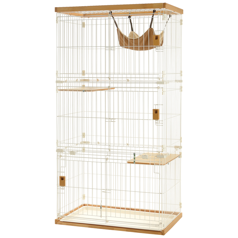 リッチェル 木製お掃除簡単キャットサークル M