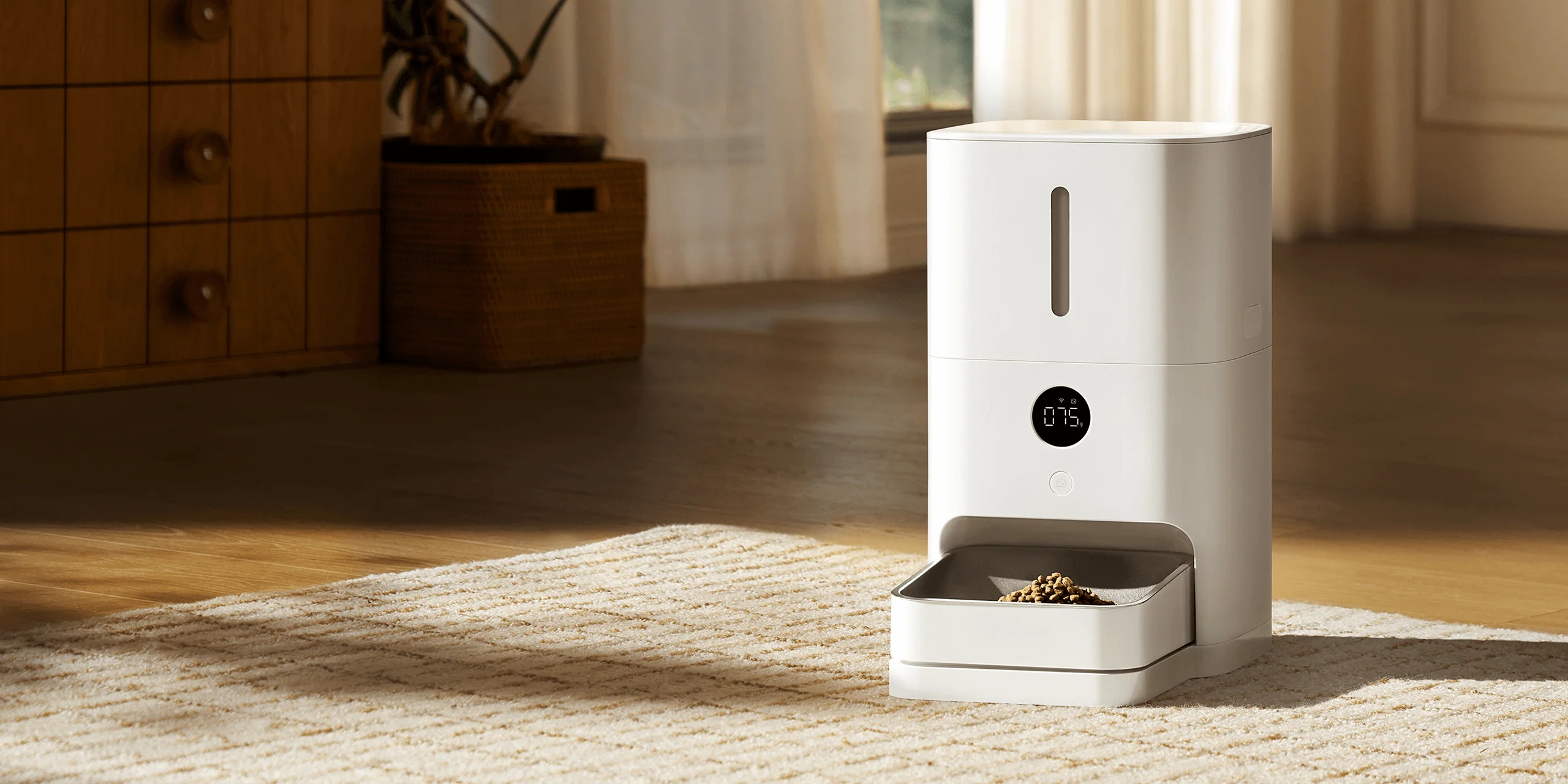 アプリで給餌を管理するなら|Xiaomi Smart Pet Food Feeder 2の商品写真